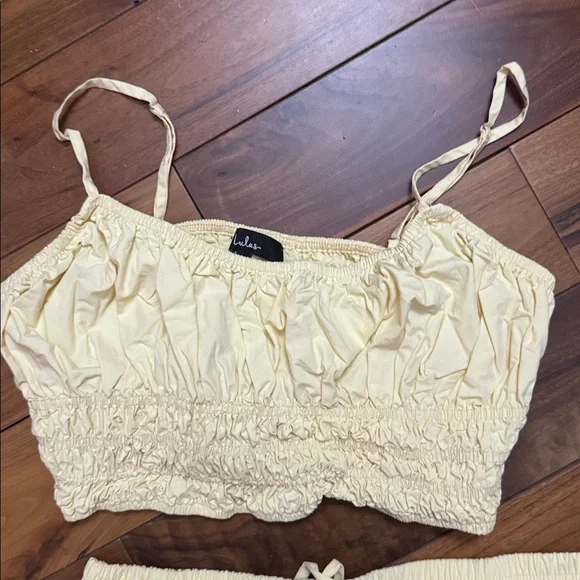 Lulu’s Delightful Yellow Two-Piece Midi Dress - Picture 6 of 8